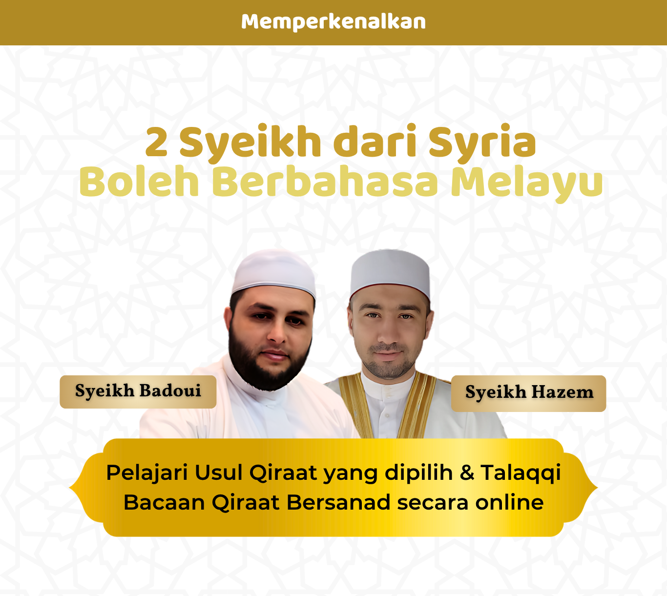 Belajar Sanad Qiraat dari ahlinya